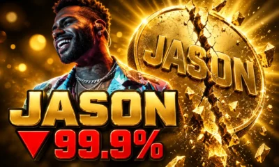 Jason Derulo JASON meme coin 99.9 percent drop