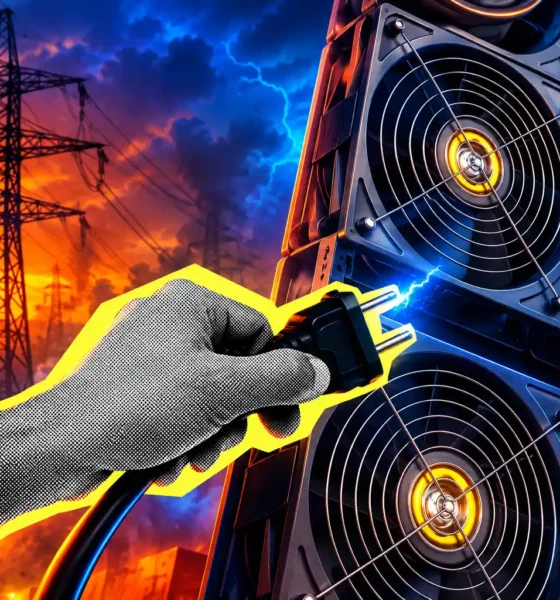 Komi 15 crypto mining centers power stall